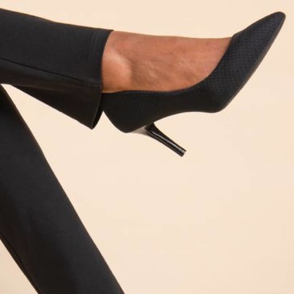 Betabrand Mile Marker Gray Pointed Toe Heels Pumps Women's Size 10.5 - Picture 2 of 8